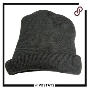 Thermosoft Men's Insulated Knit Cuffed Beanie Charcoal Gray OS